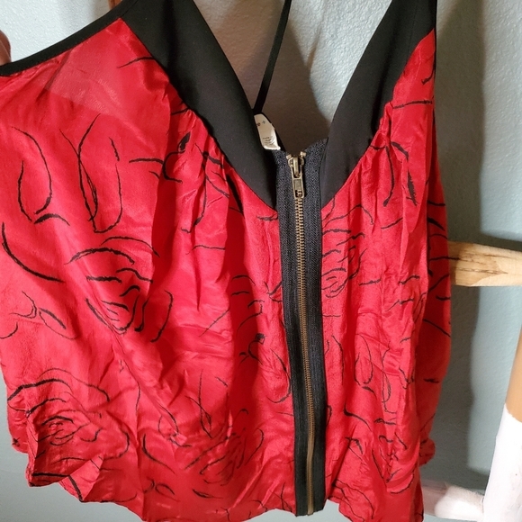 Silence + Noise zipper front tank Large - Picture 4 of 9